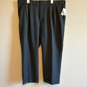 NWT Vanheusen Dark Grey Dress Pants, Men's Size 42x29, Classic Fit